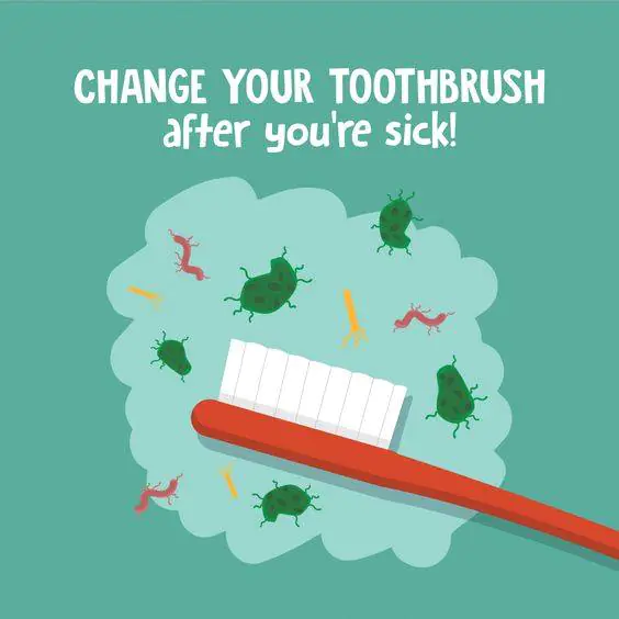 Betegség után érdemes fogkefét cserélni!