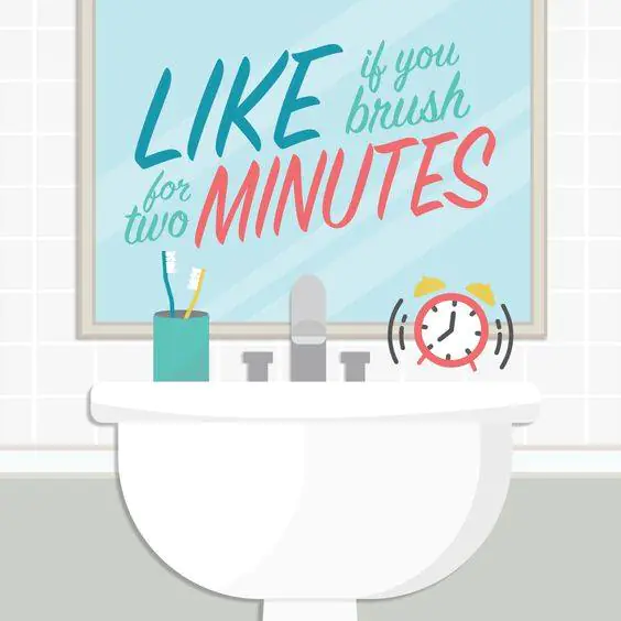 Optimális esetben legalább két percig kell mosni fogainkat a maximális hatás érdekében.