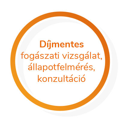 Díjmentes fogászati állapotfelmérés grafika