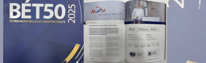 Fogászati rendelőhálózatunk került fel a BÉT50 listára!