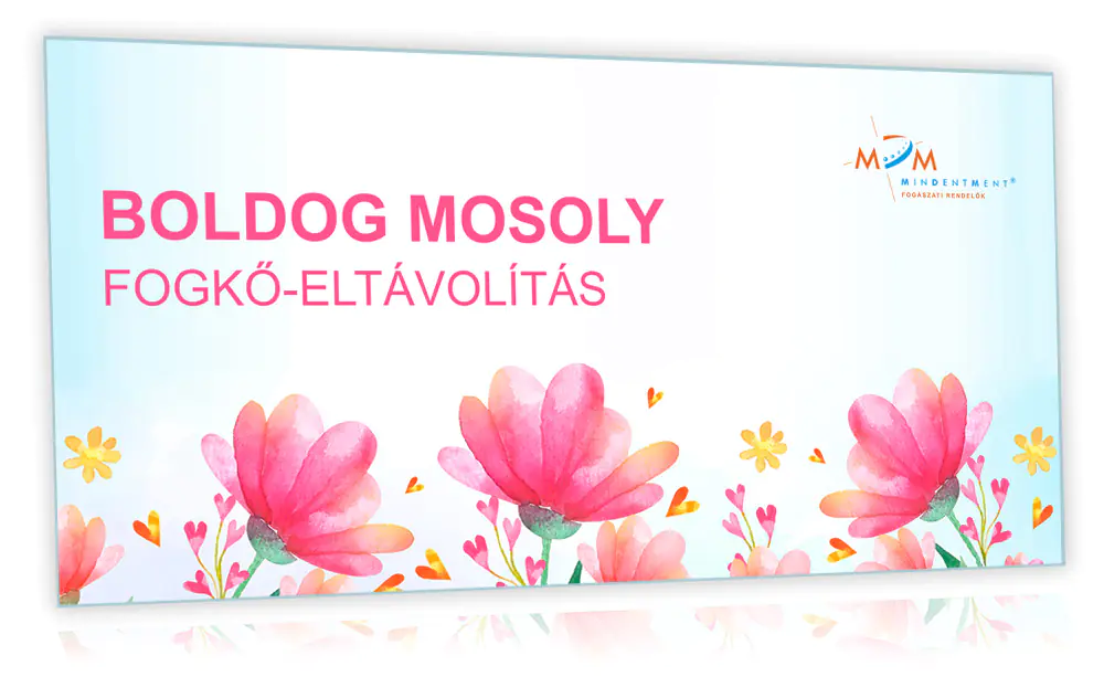 Boldog Mosoly utalvány grafika